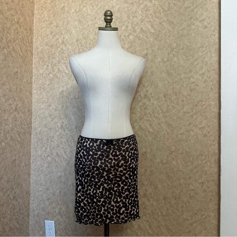 Wild Fable Animal Print Mini Skirt